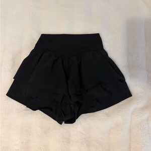 American Eagle Outfitters Black Athletic Shorts